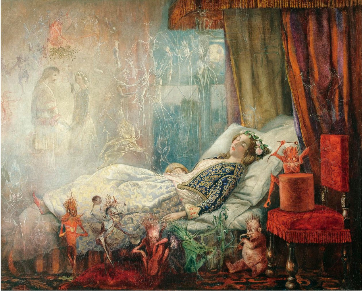 Le rêve après le bal masqué - John Anster Fitzgerald