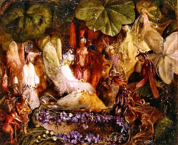 Qui a tué Cock Robin? - John Anster Fitzgerald
