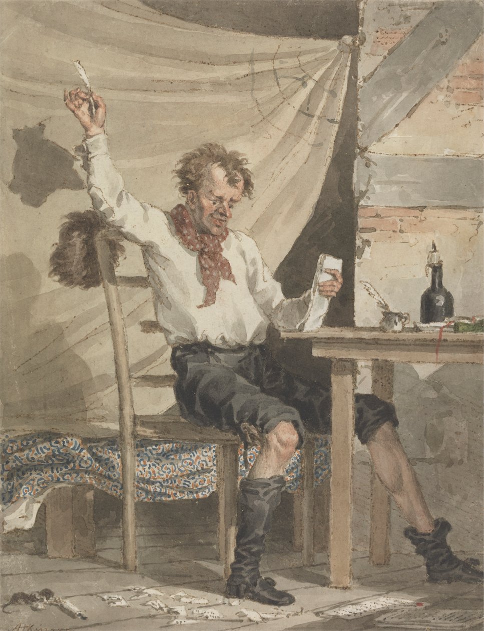Le poète - John Augustus Atkinson