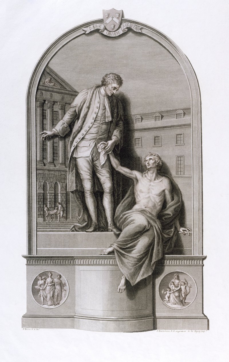 Monument à Sir Thomas Guy (1645-1724) à l