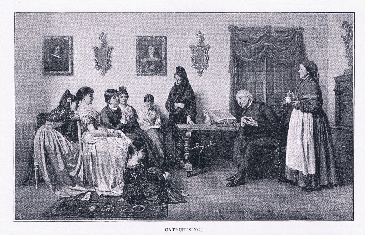 Catéchisme, du Magazine of Art 1893, Cassell and Company - John Bagnold Burgess