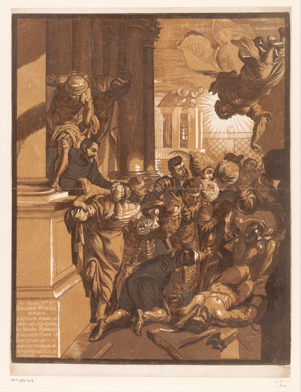 Marcus sauve un esclave de sa torture - John Baptist Jackson