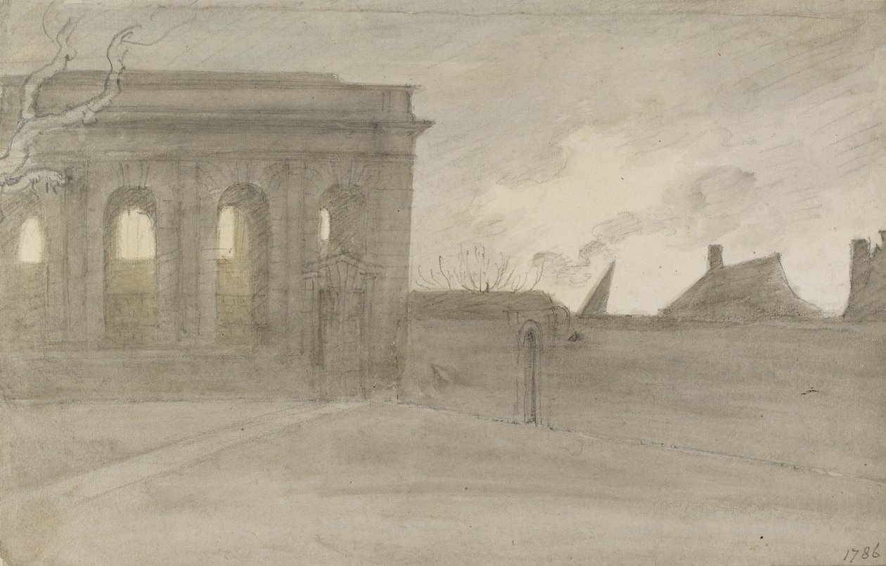Pembroke College. Oxon., 9 novembre 1786 - John Baptist Malchair