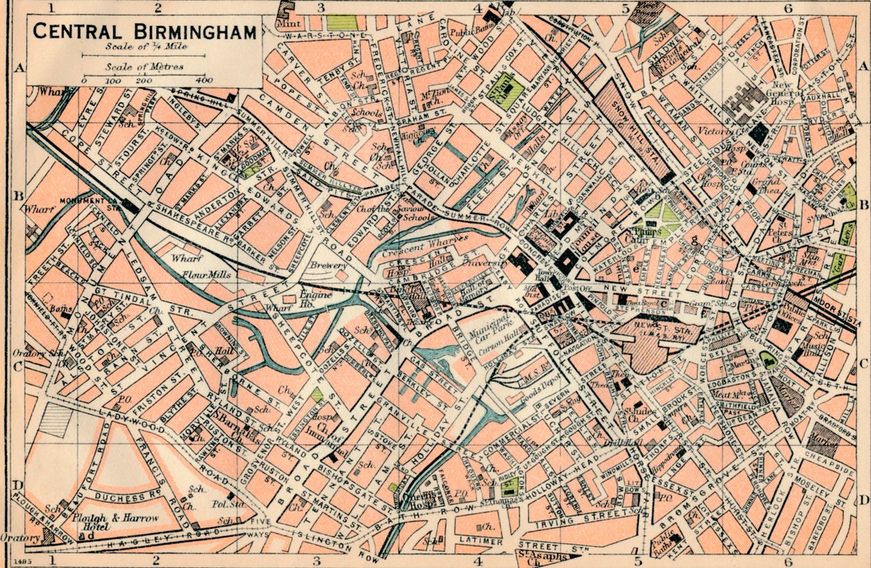 Centre de Birmingham - John Bartholomew
