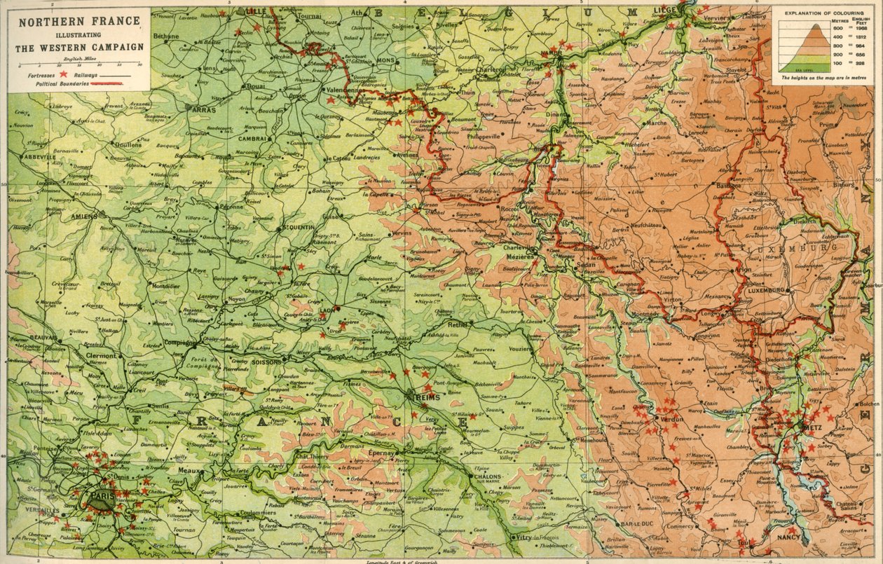 La France du Nord illustrant la campagne de l