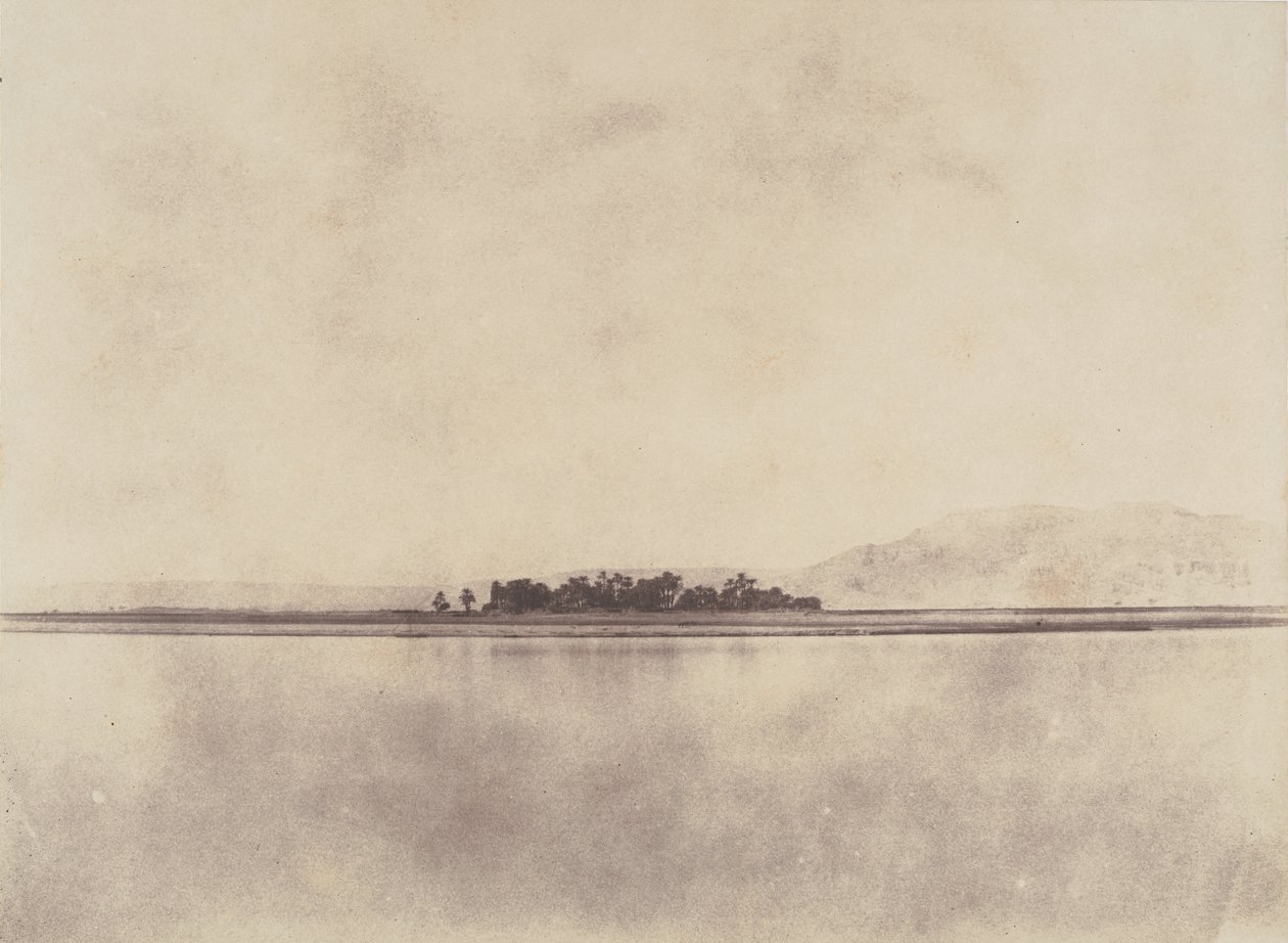 Le Nil devant les collines thébaines - John Beasley Greene