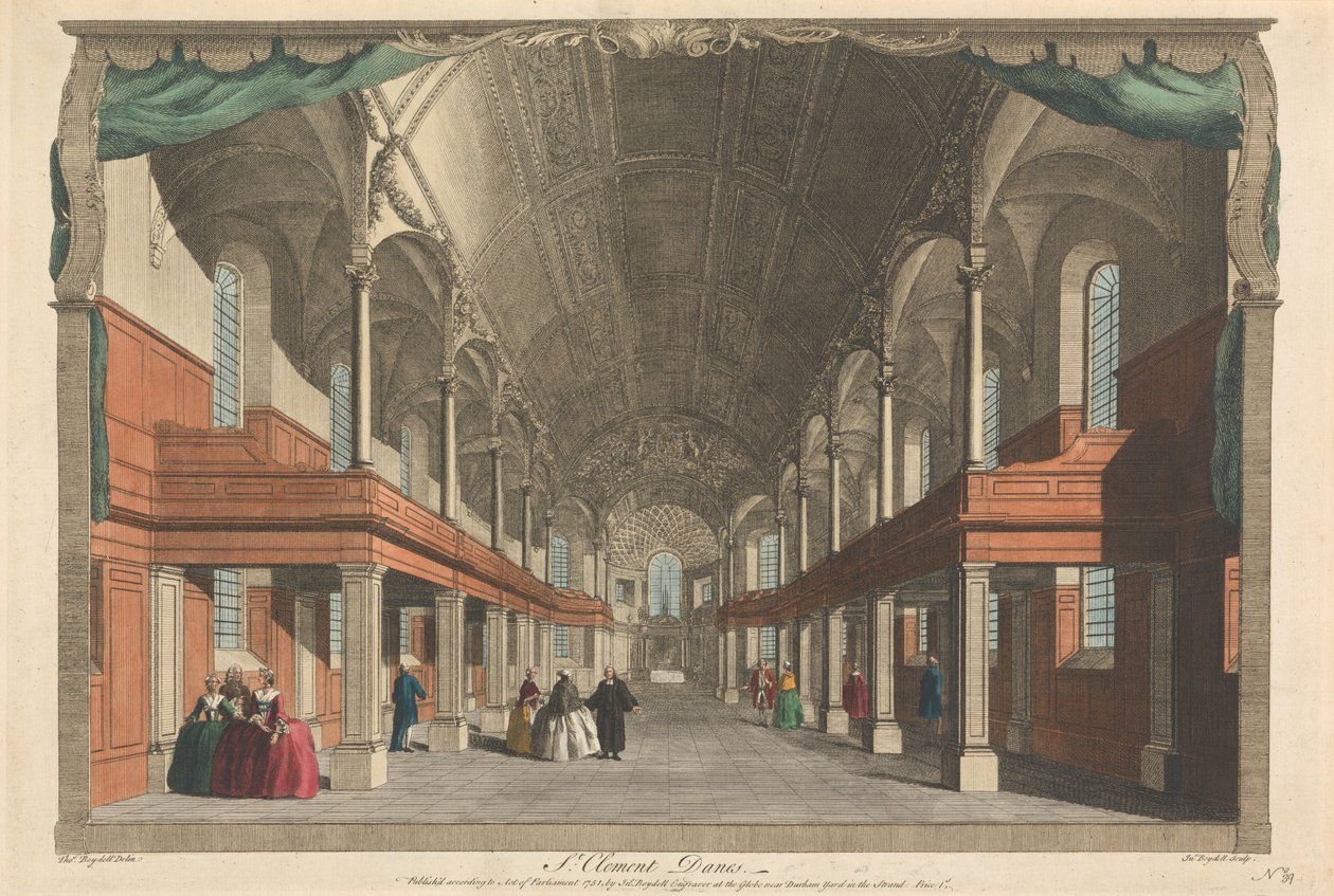 St. Clement Danes - John Boydell