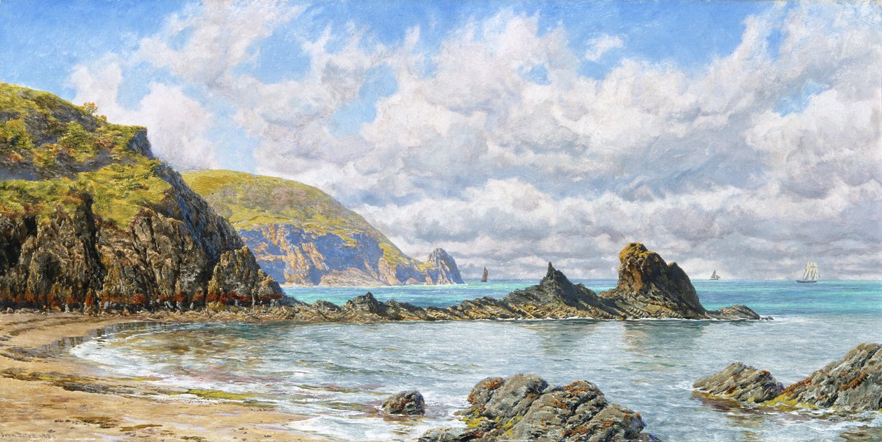 Crique forestière, baie de Cardigan - John Brett
