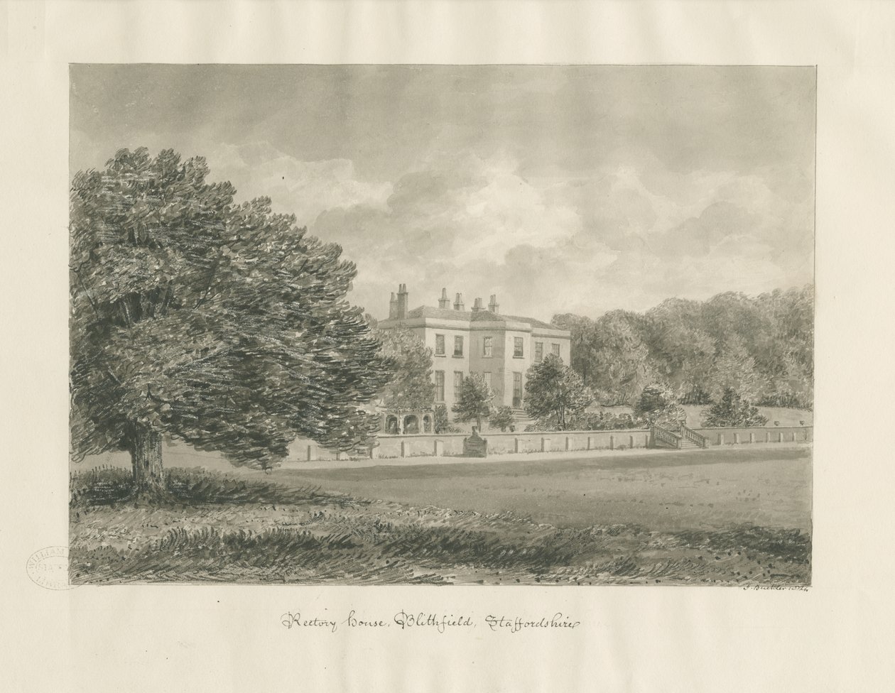 Blithfield - Presbytère - John Buckler