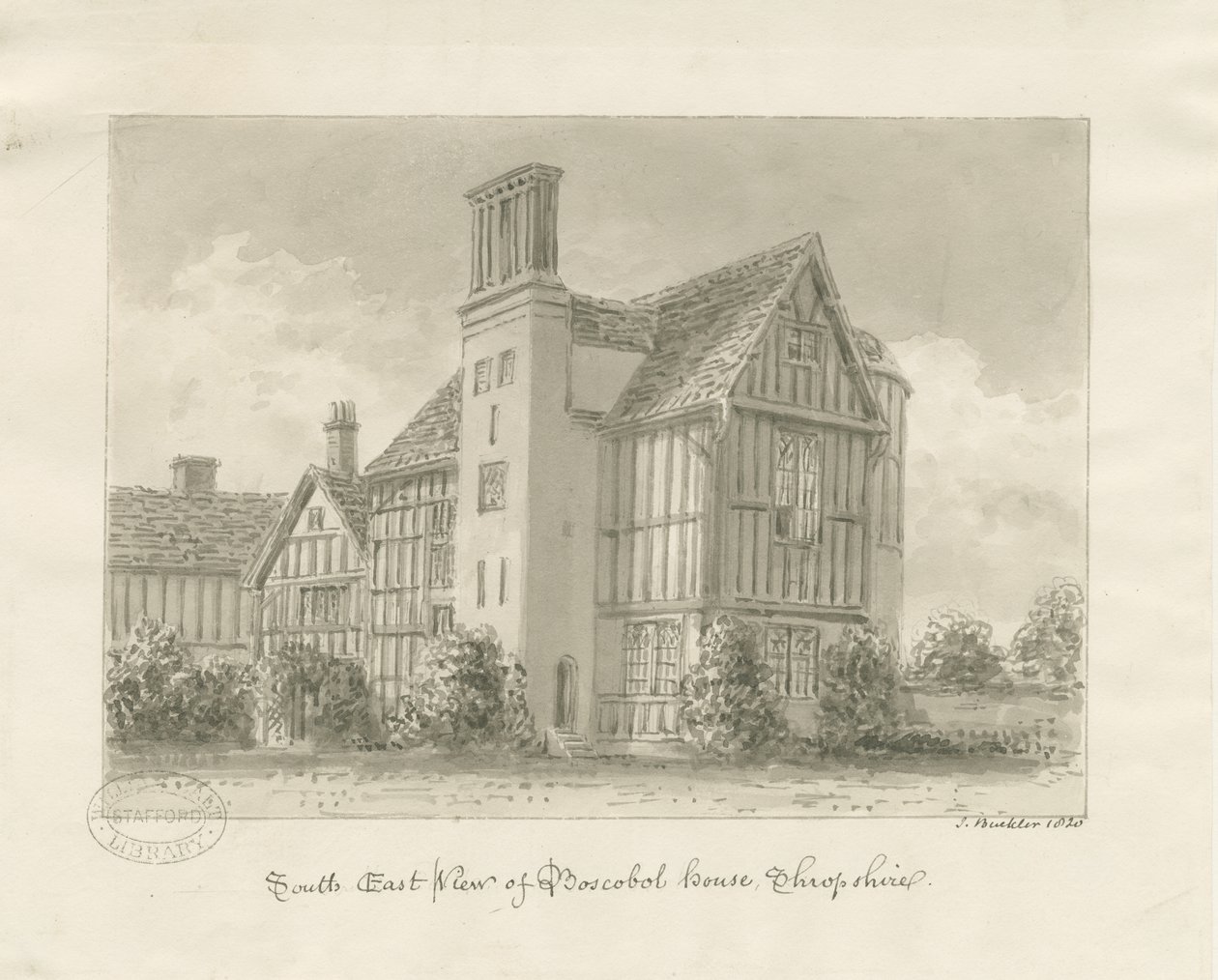 Maison de Boscobel - John Buckler