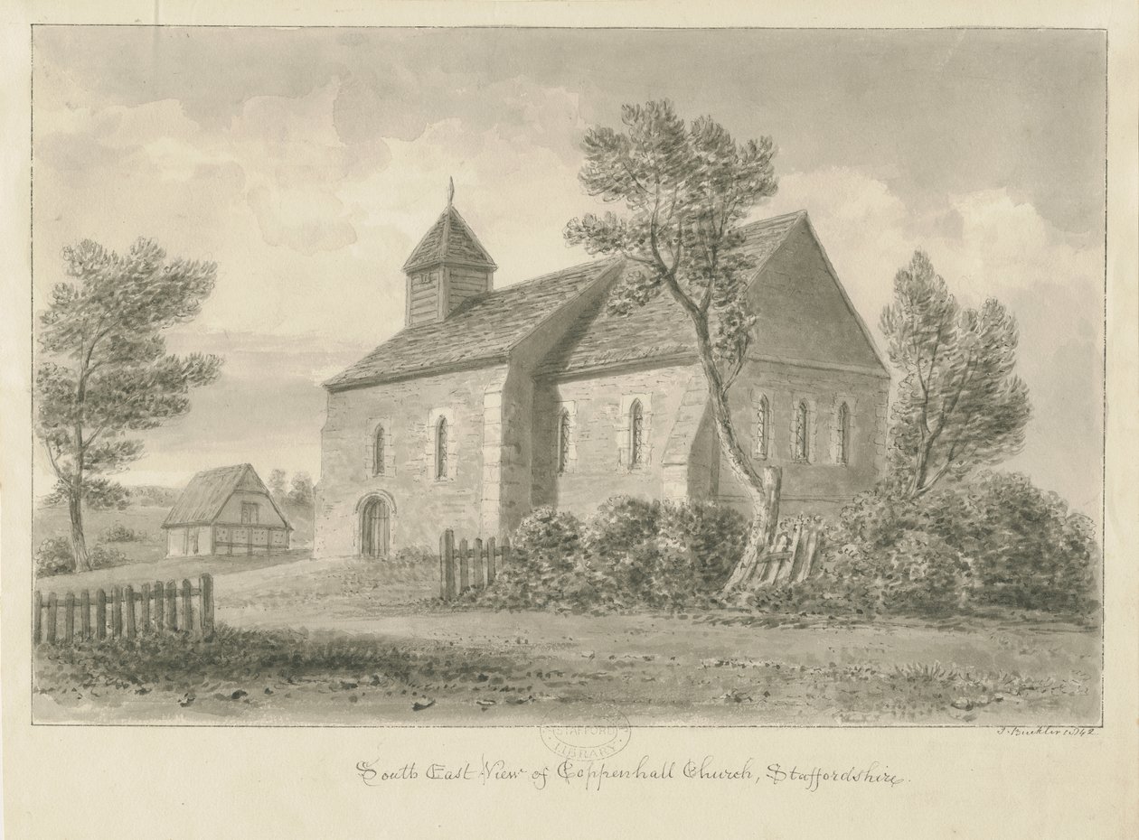 Église de Coppenhall - John Buckler