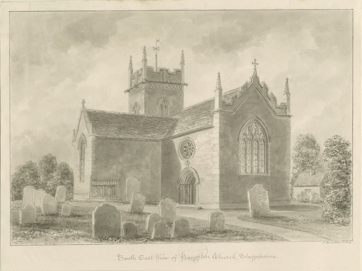 Église de Haughton - John Buckler