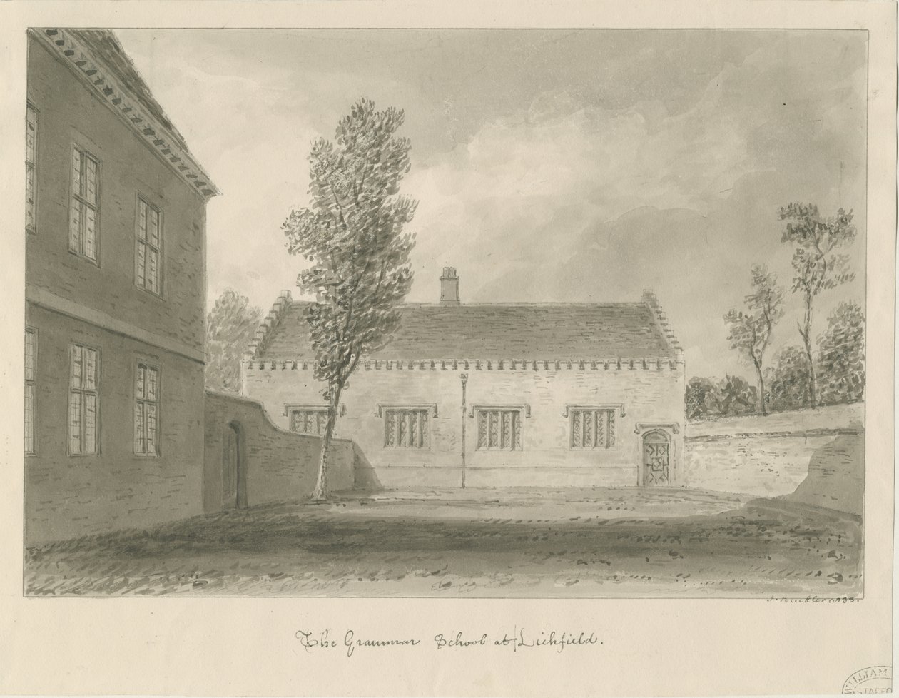 Lichfield - École de grammaire - John Buckler