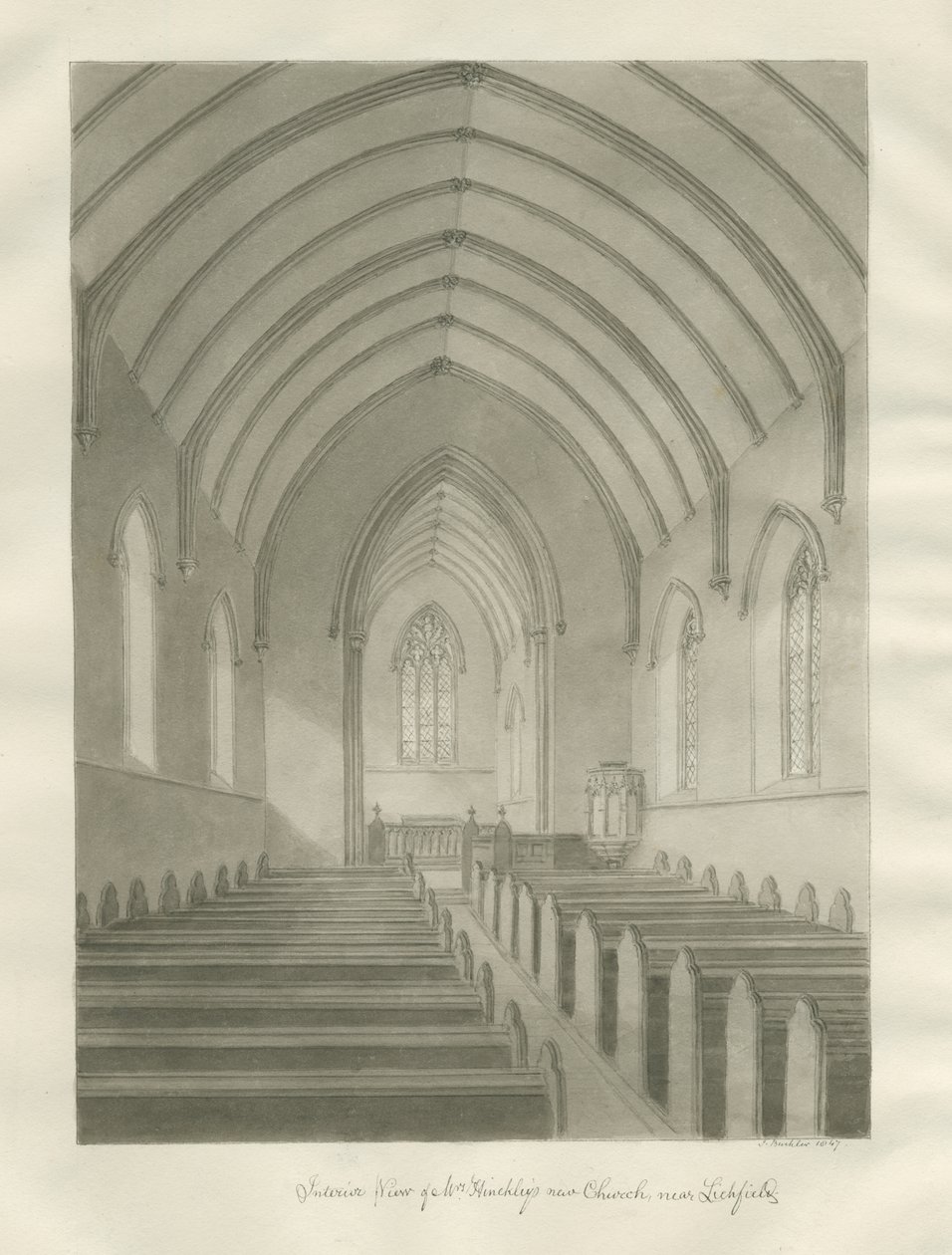 Lichfield - Intérieur de l
