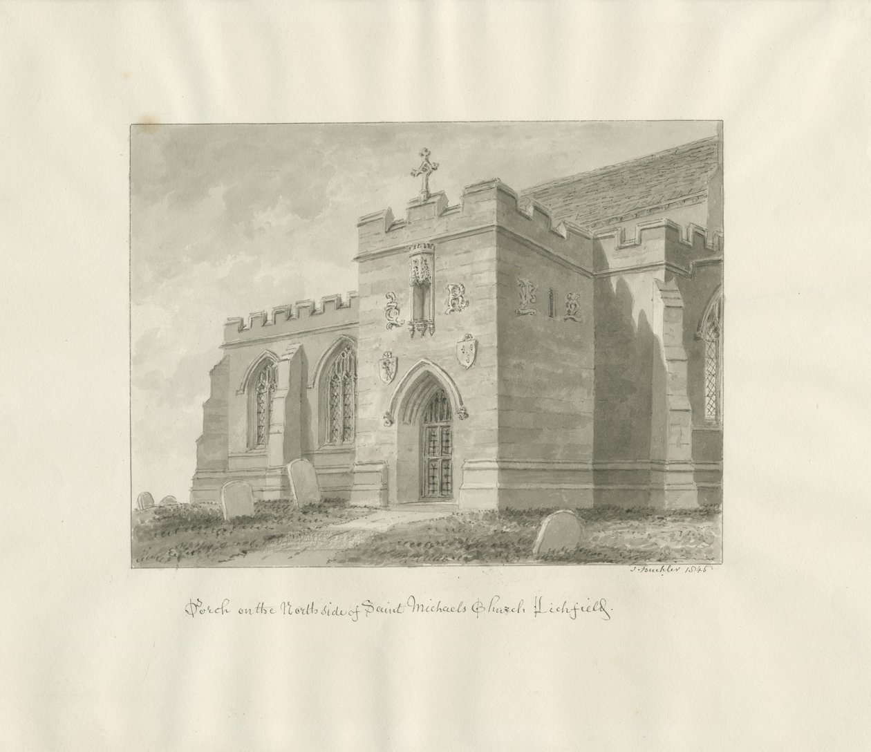 Lichfield - Porche nord de l