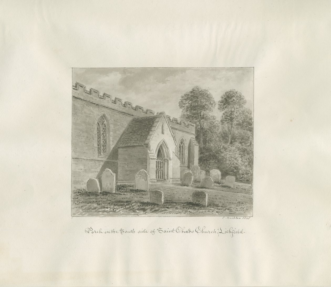 Lichfield - Porche sud de l