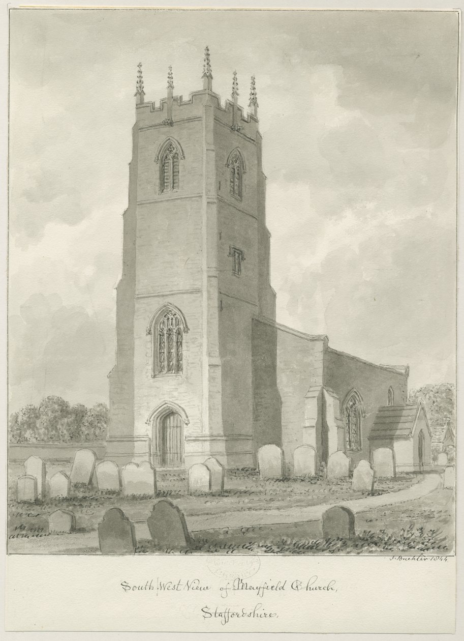 Église de Mayfield - John Buckler