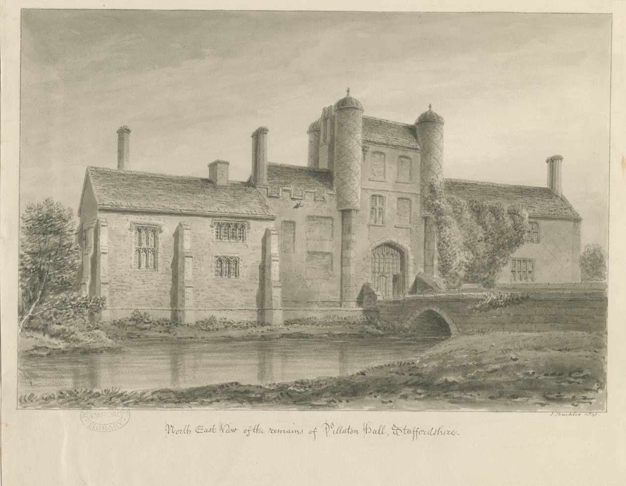 Pillaton Hall - John Buckler