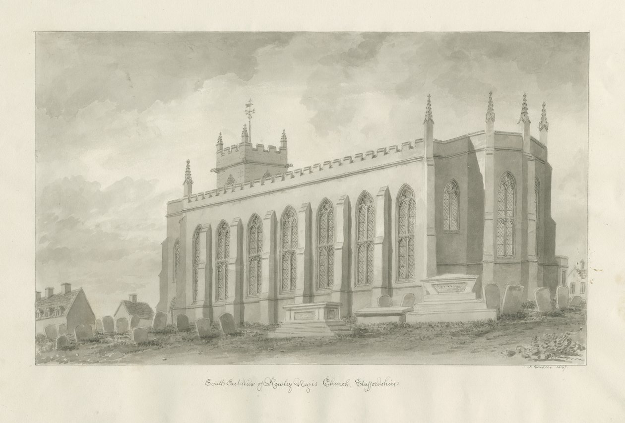 Église de Rowley Regis (1847) - John Buckler