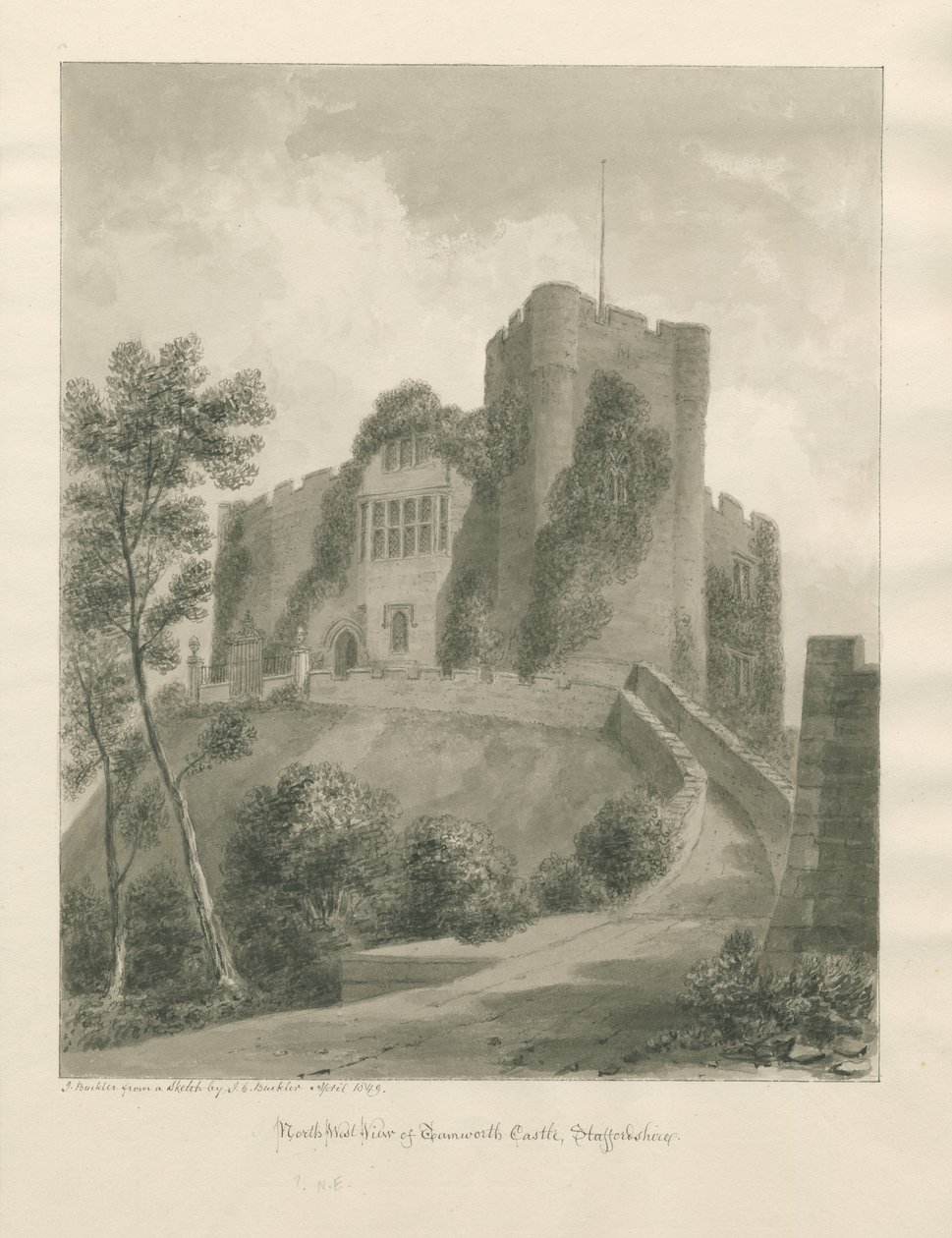 Château de Tamworth - John Buckler