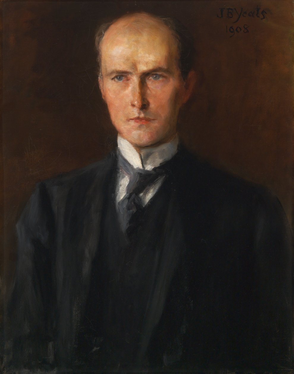 John Quinn par John Butler Yeats, 1908, huile sur toile, de la National Portrait Gallery - NPG-NPG 75 36Quinn-000001 - John Butler Yeats