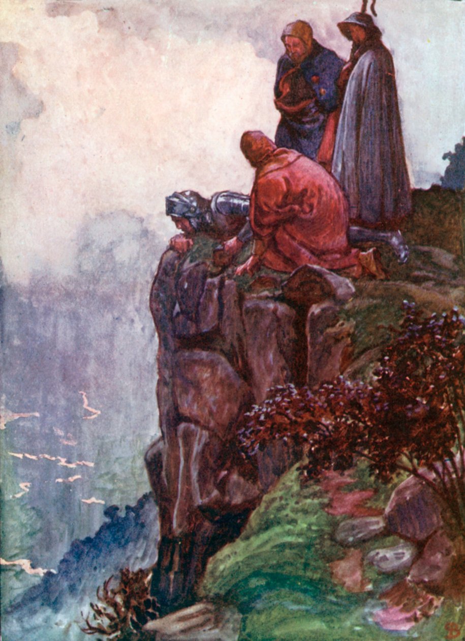 Hill Error (lithographie couleur) - John Byam Liston Shaw