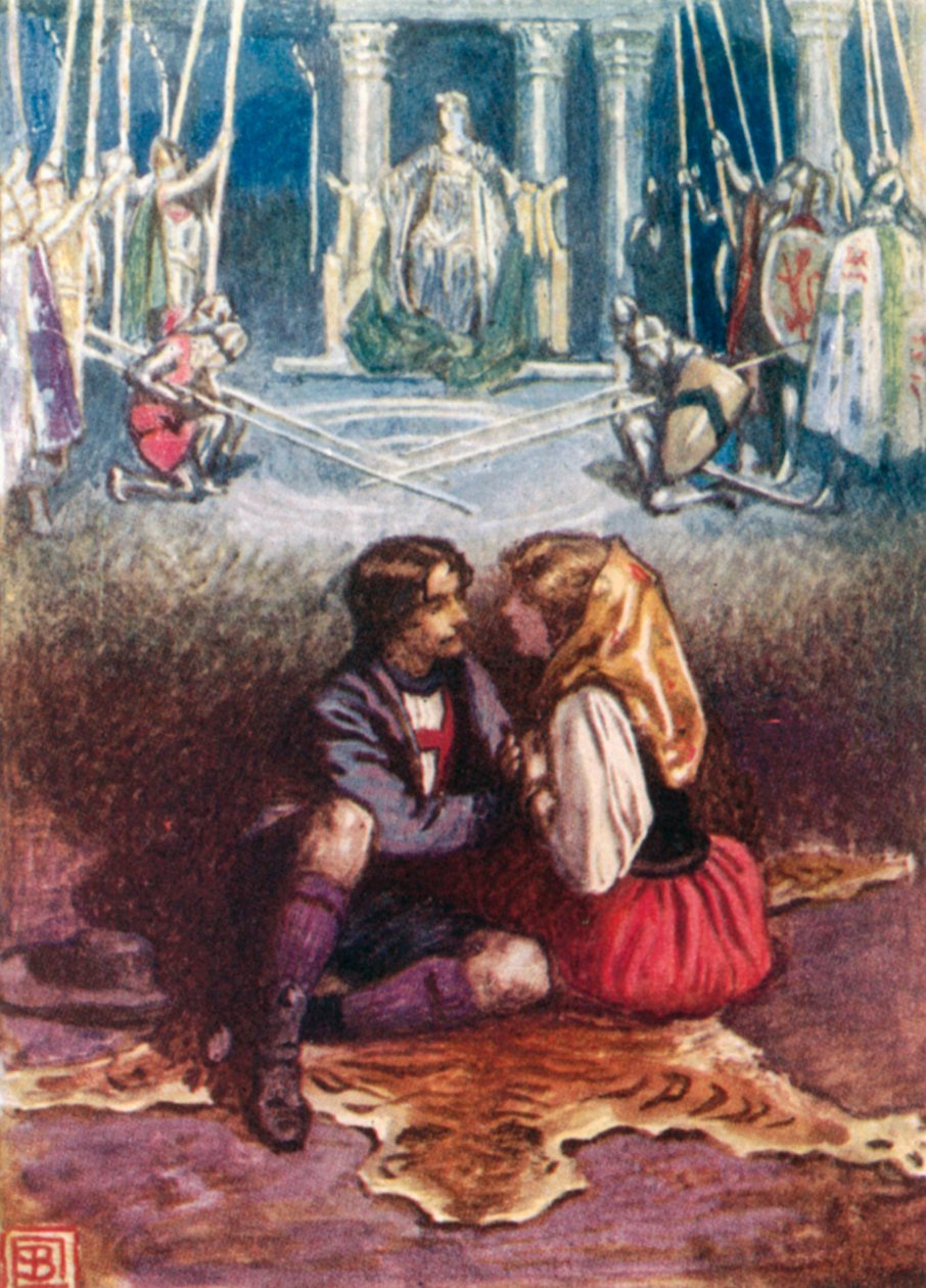 Michael William Balfe, The Bohemian Girl (lithographie couleur) - John Byam Liston Shaw