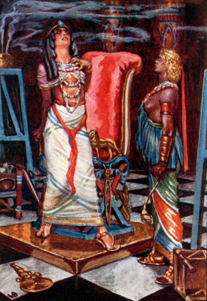 Verdi, Aida (lithographie couleur) - John Byam Liston Shaw