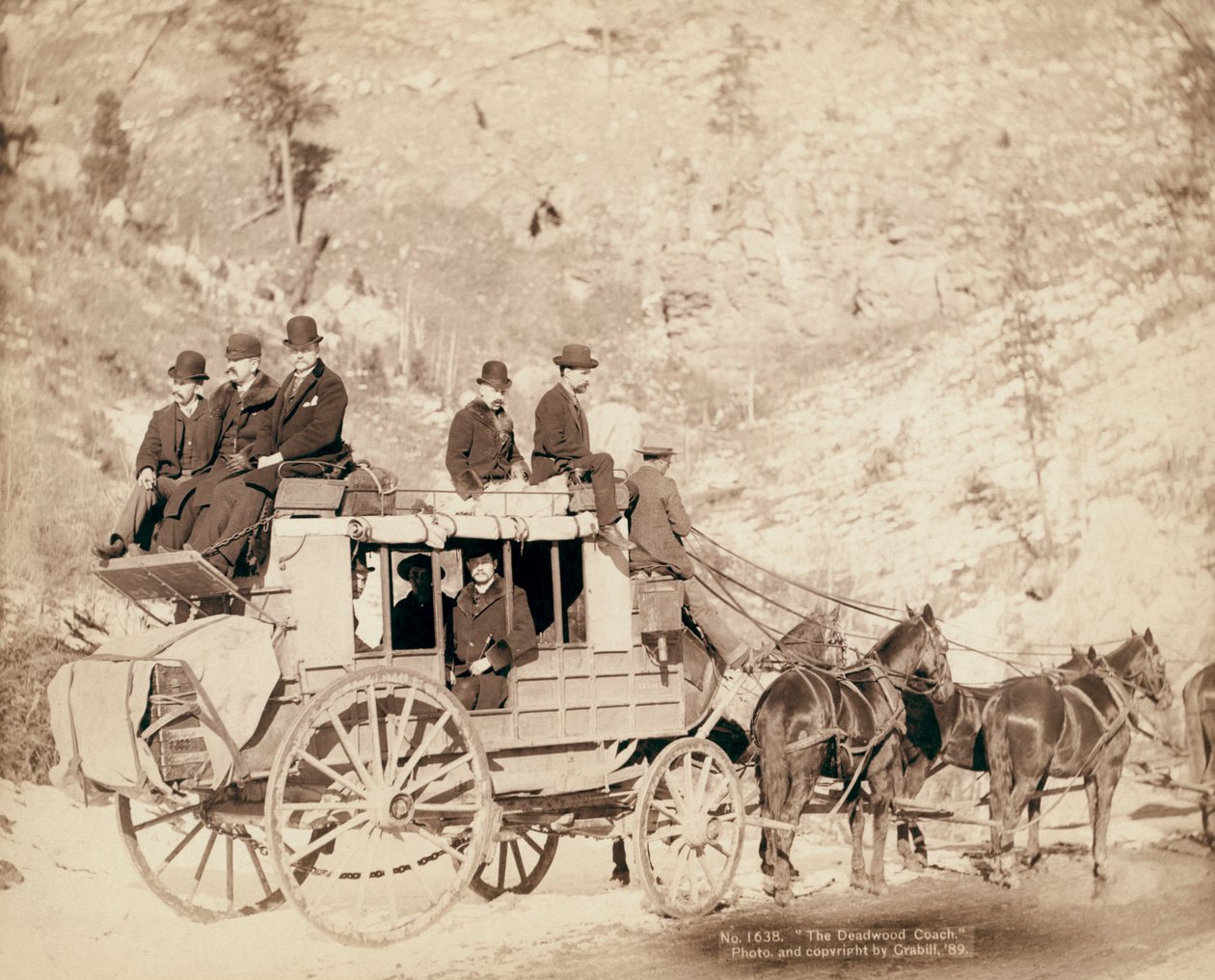La diligence de Deadwood dans l