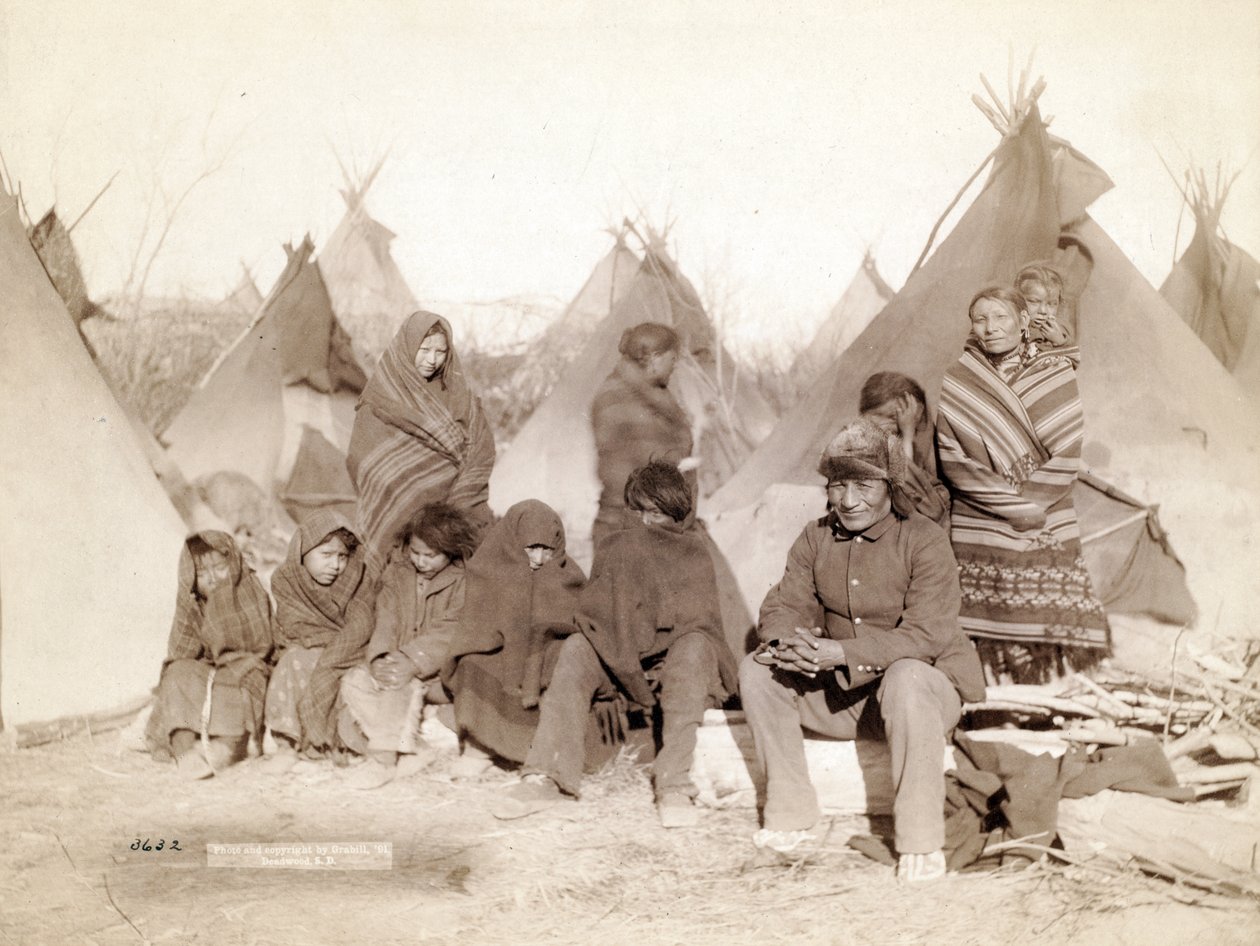 Ce qui reste de la bande de Big Foot, 1891 - John C. H. Grabill