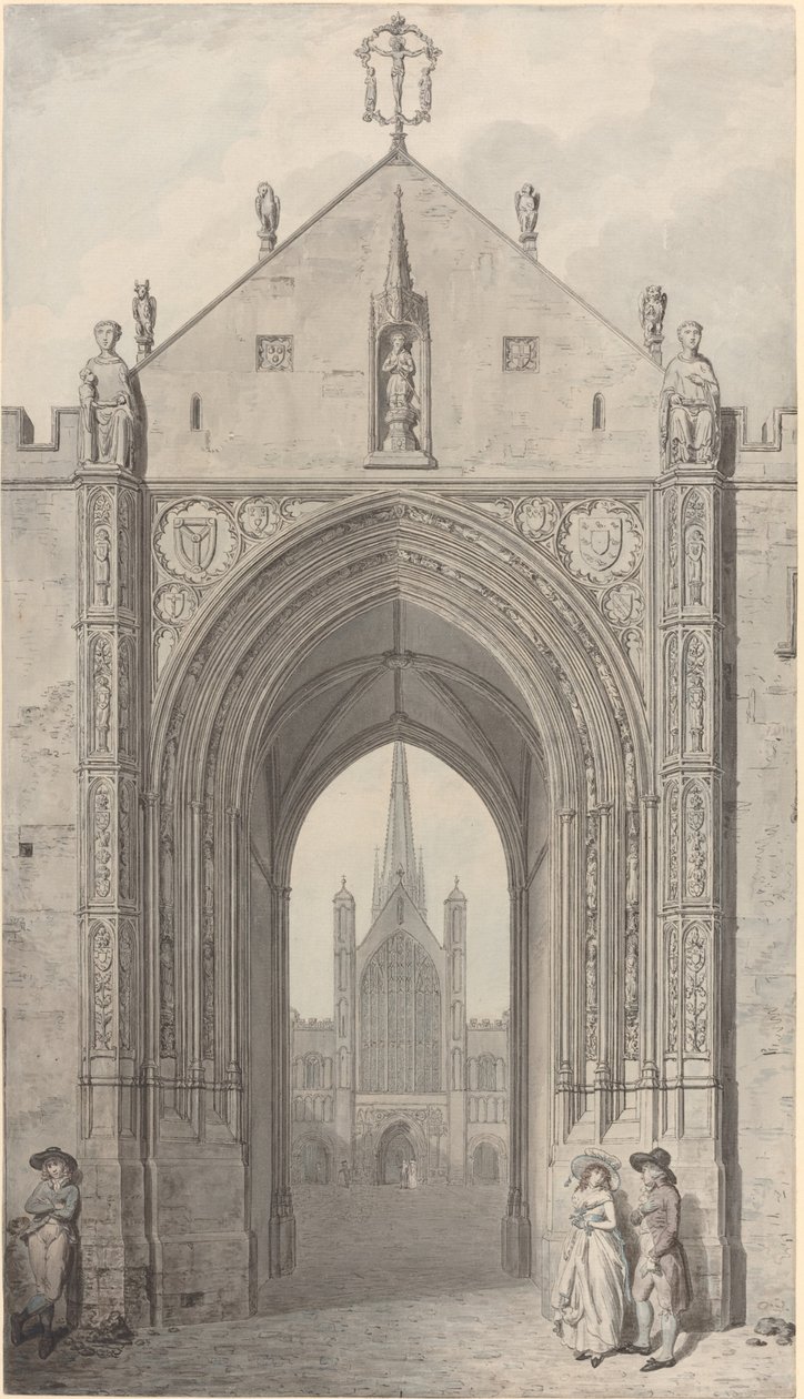 La porte Erpingham, Norwich - John Carter