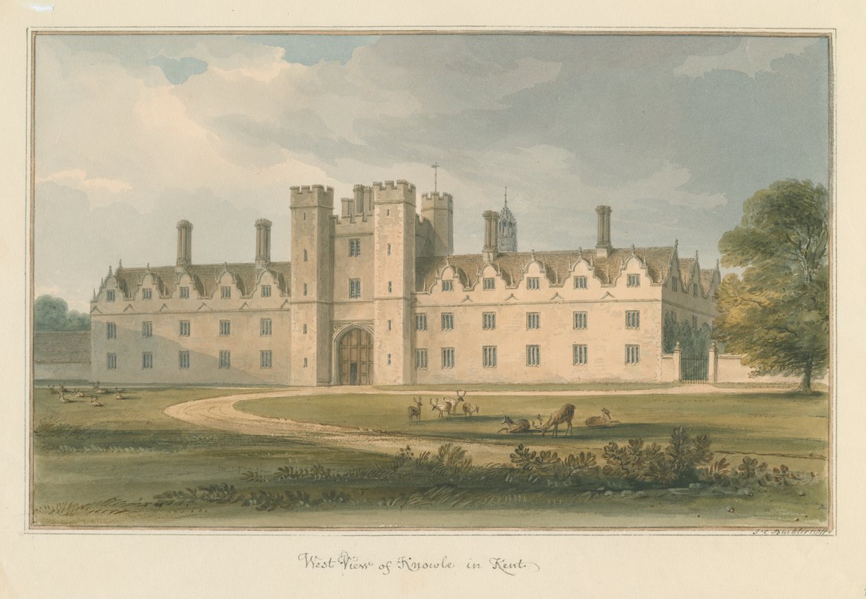 Kent - Knowle, 1811 - John Chessell Buckler