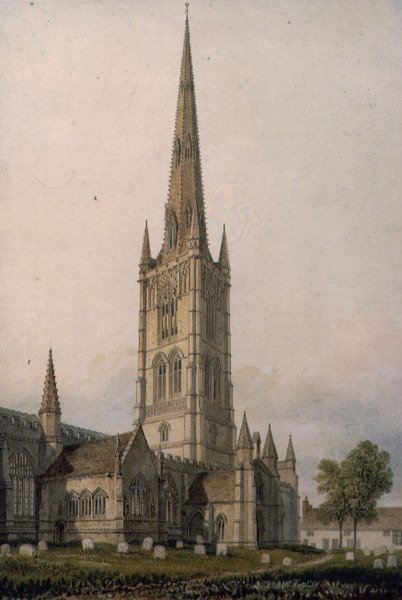 Église St. Walfram, Grantham - John Chessell Buckler