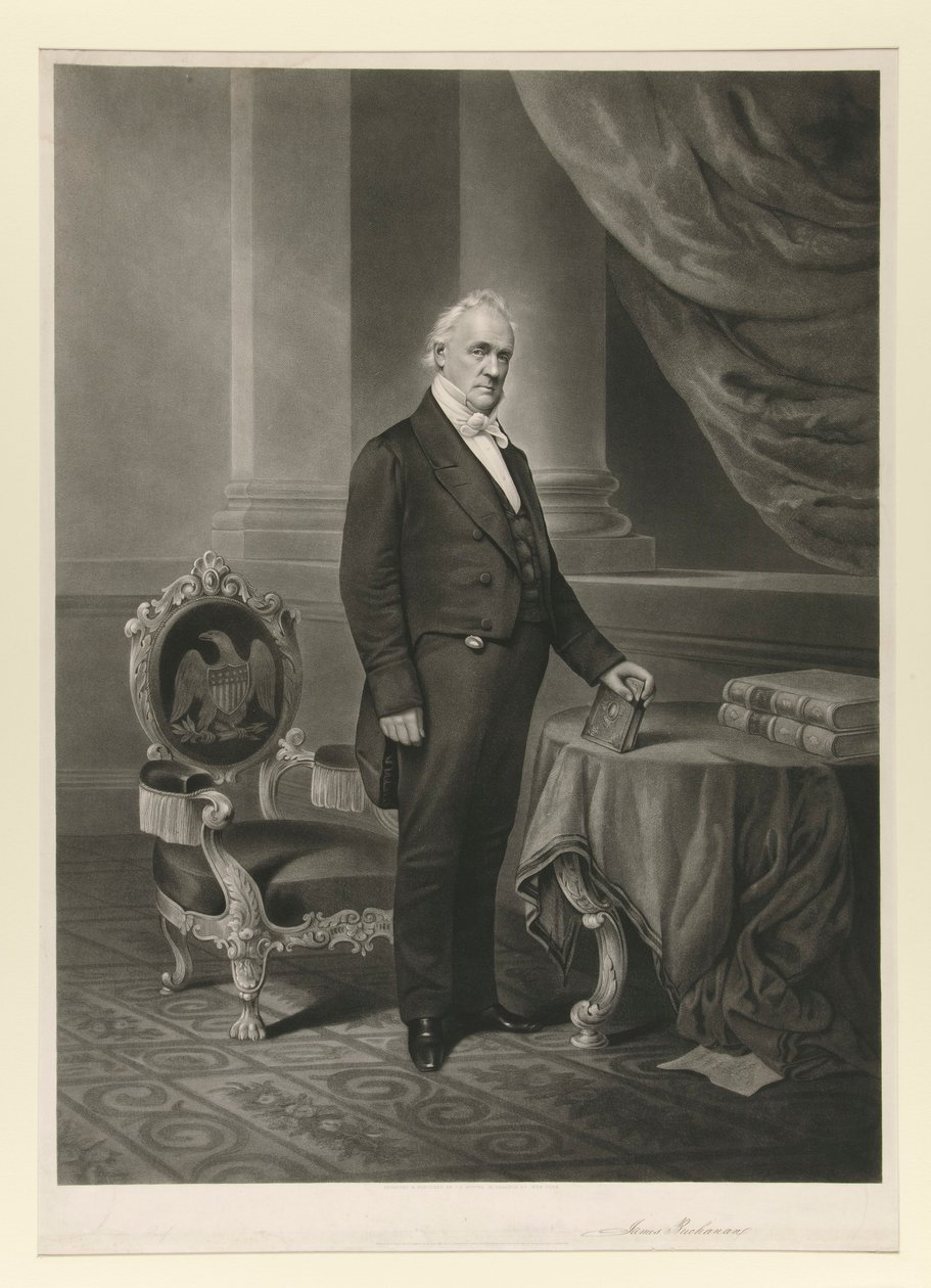 James Buchanan (Signature fac-similé) - John Chester Buttre