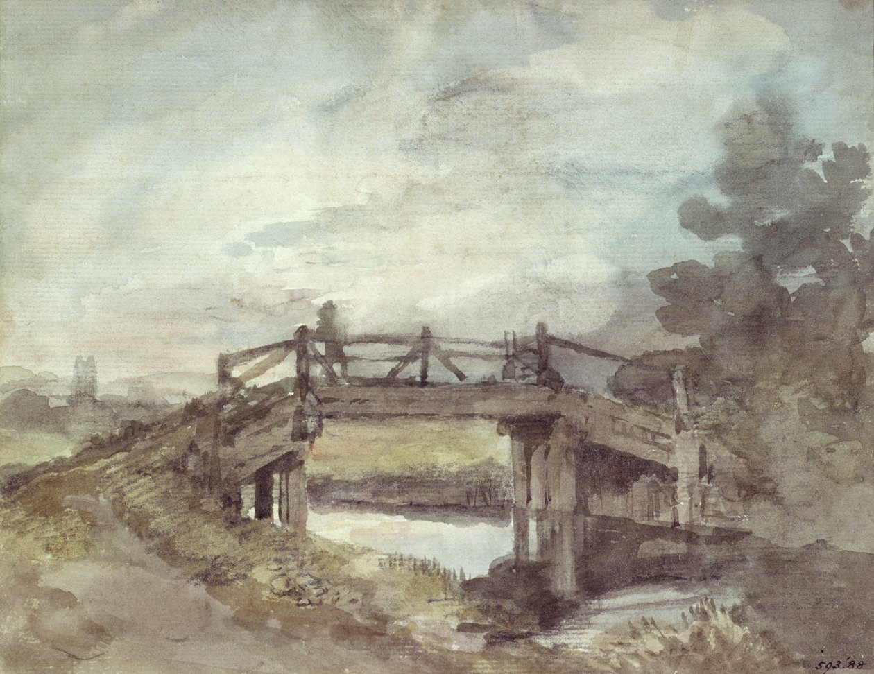 Un pont sur la Stour - John Constable