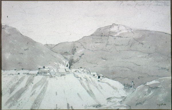 Une mine de plomb au pied de Mam Tor - John Constable