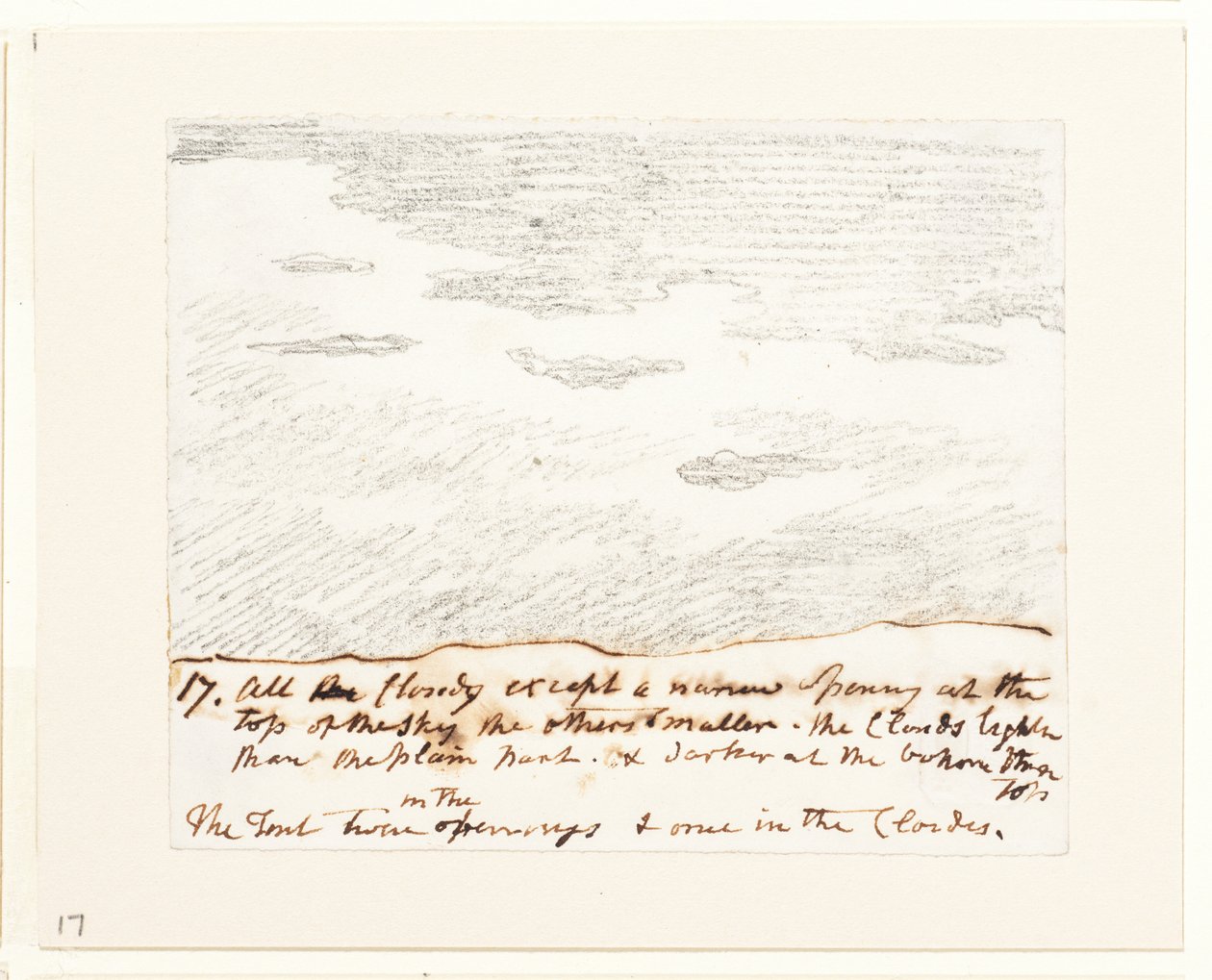 Étude de nuages (d