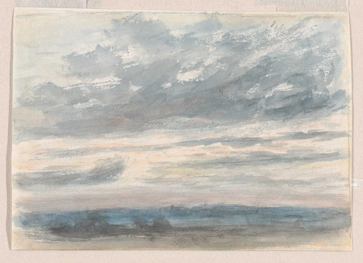 Étude de nuages - John Constable