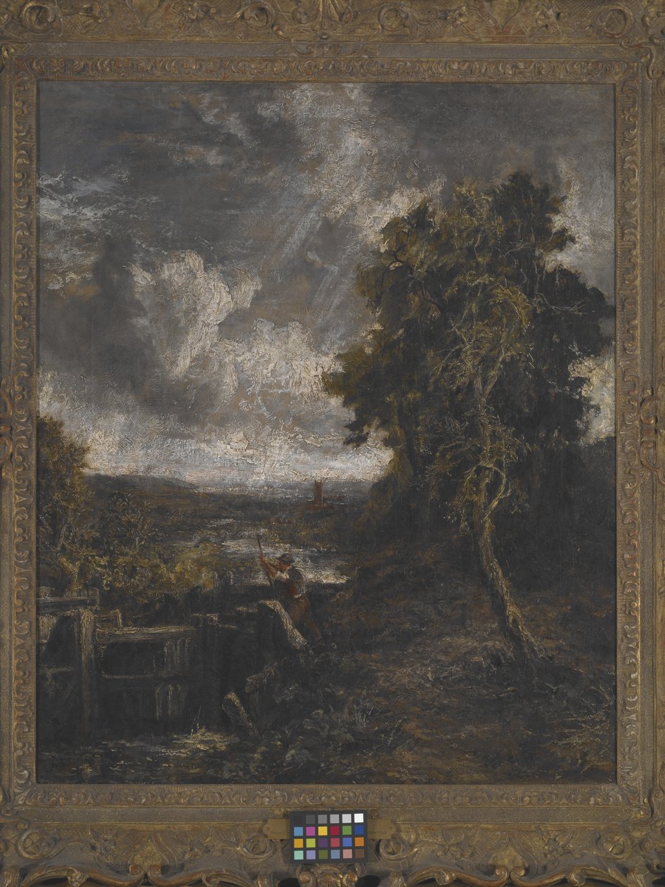 East Bergholt - Écluse sur la Stour - John Constable