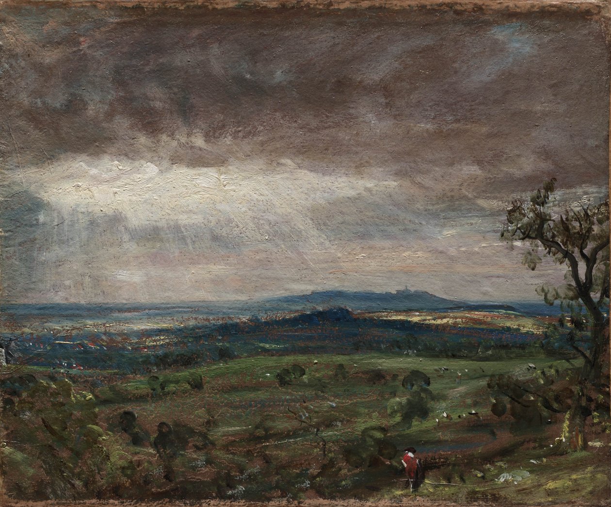 Hampstead Heath, vue vers Harrow, vers 1821 - John Constable