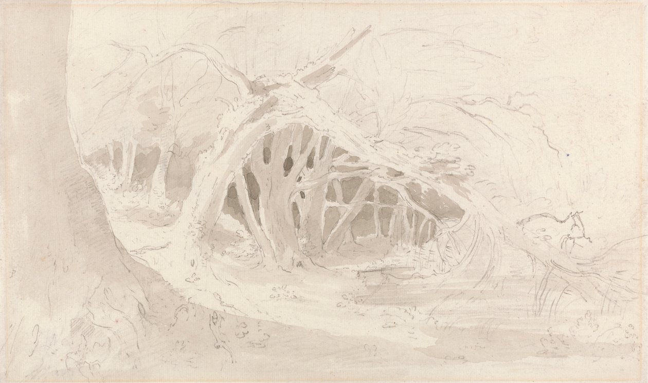 Helmingham : La piscine silencieuse - John Constable