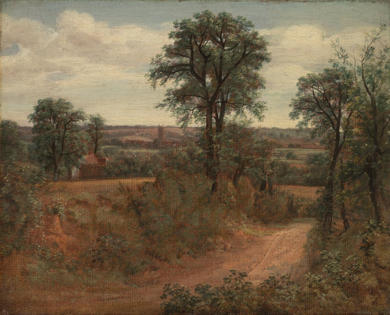 Chemin près de Dedham - John Constable