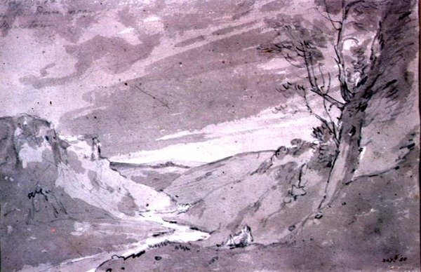 Sur la Dove près de Buxton, 1801 - John Constable