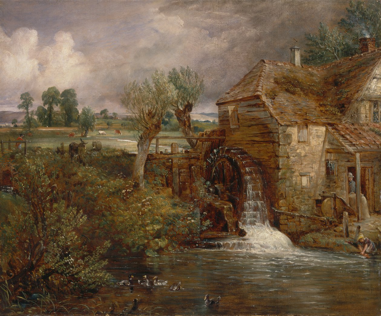 Moulin de Parham, Gillingham, ca. 1826 - John Constable