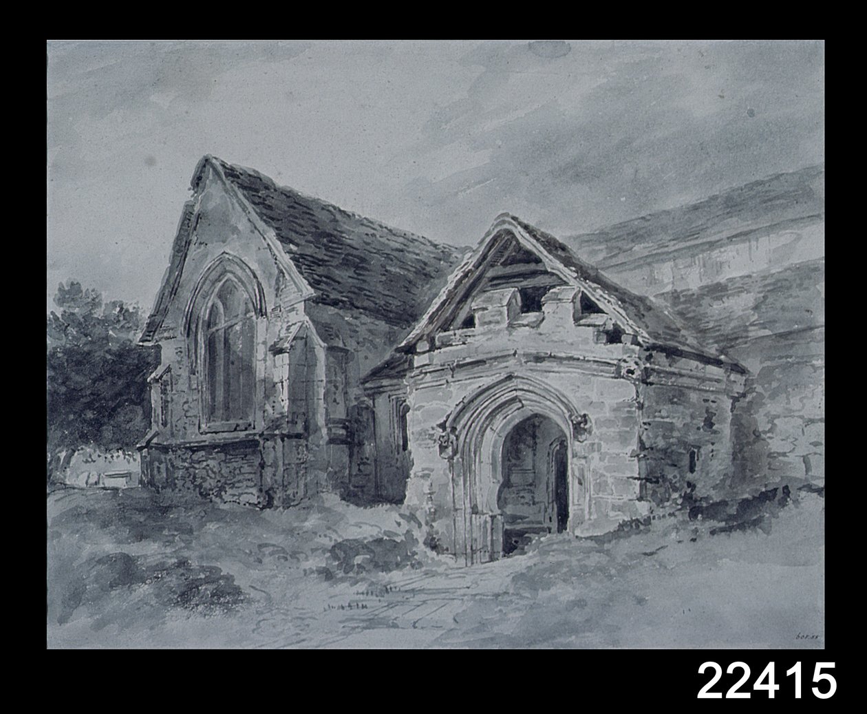 Porche et transept d
