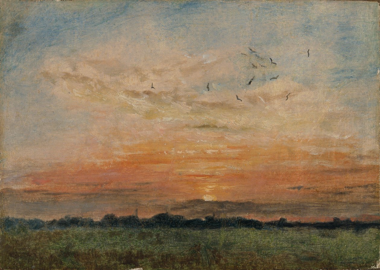Coucher de soleil, 1796-1837 - John Constable