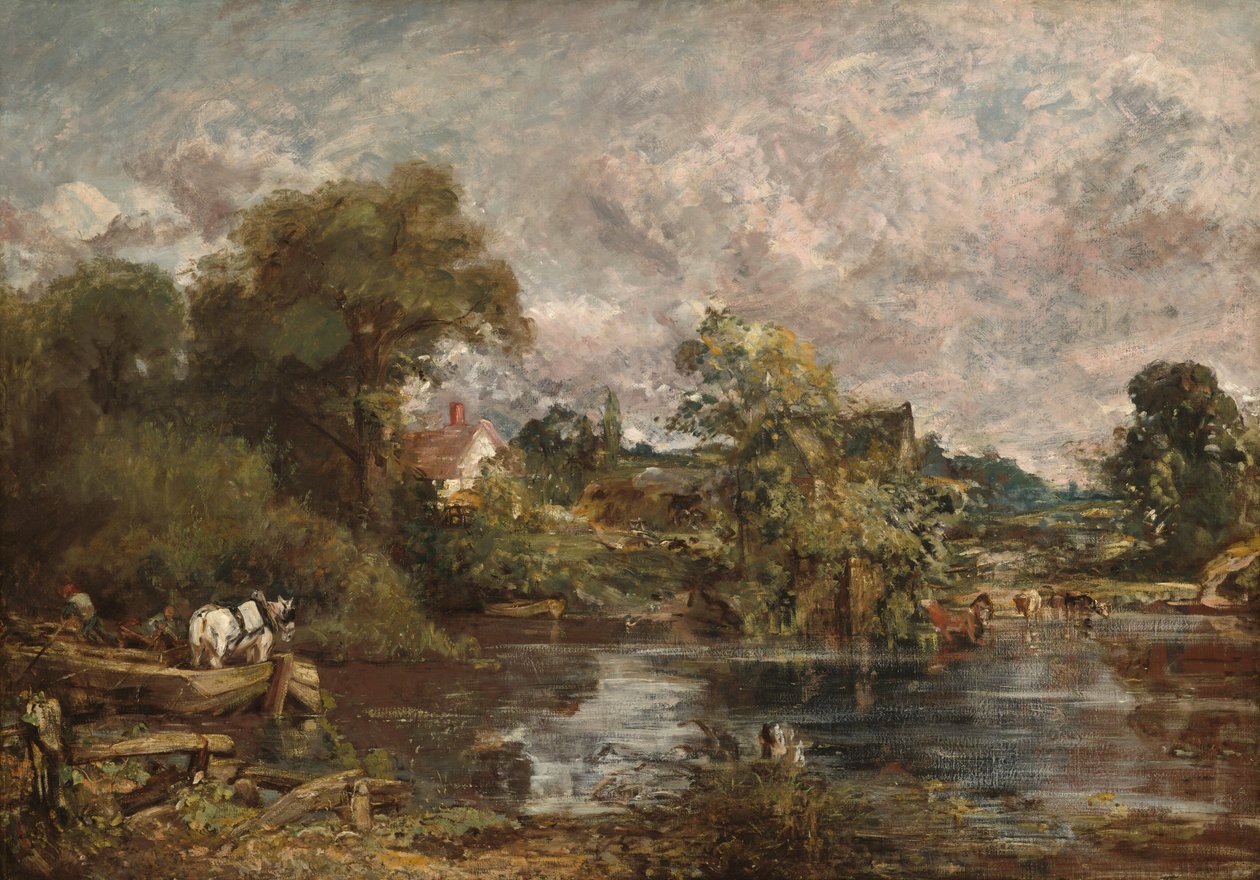 Le cheval blanc - John Constable