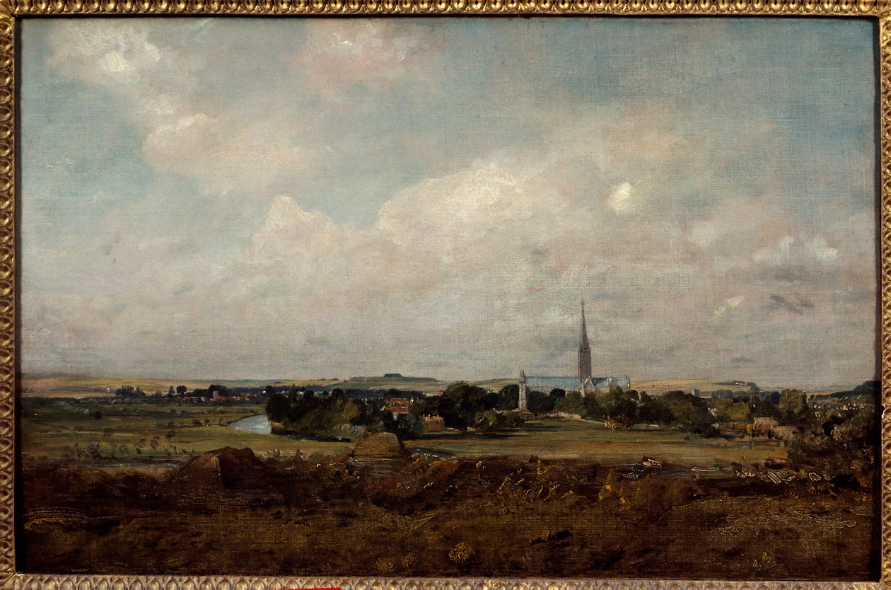 Vue de Salisbury en Angleterre - John Constable