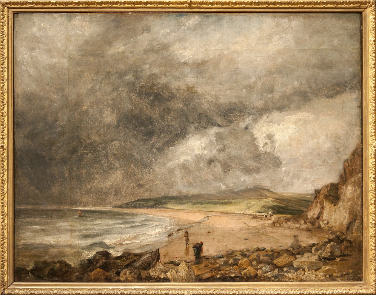Baie de Weymouth, tempête approchant - John Constable