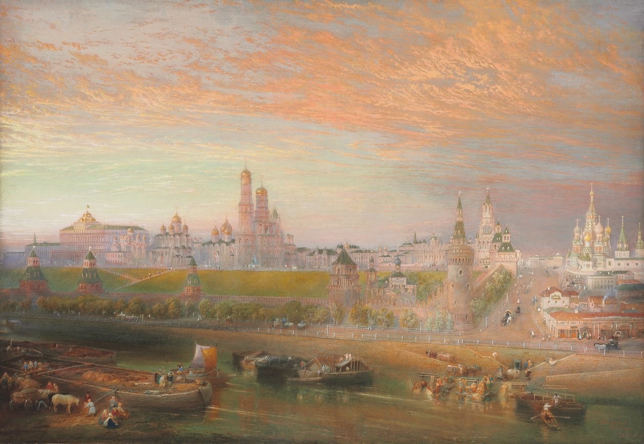 Le Kremlin, Moscou - John Cooke Bourne